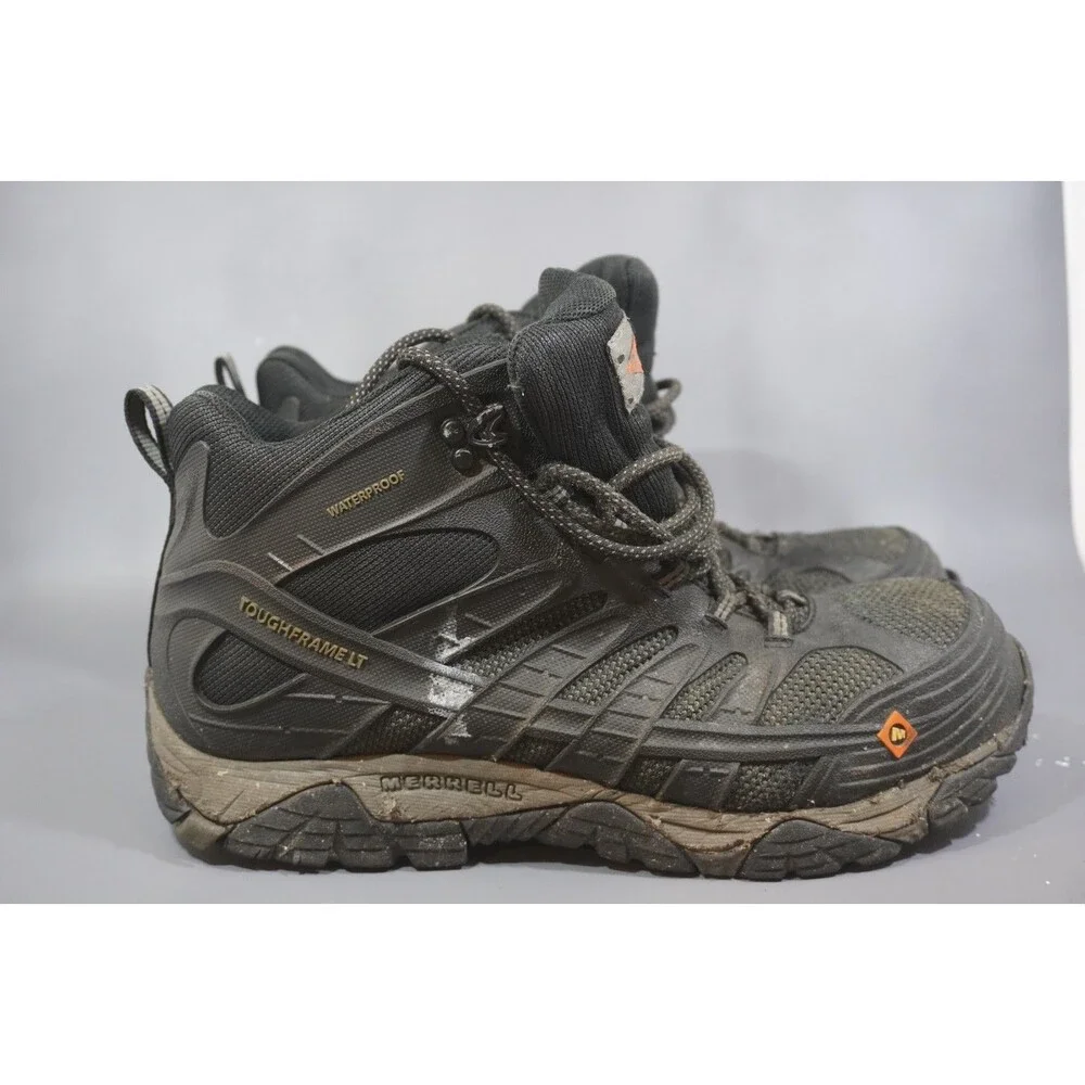 Merrell Moab Velocity Tactical Mid Comp Toe Waterproof Boots Men's Size 10.5